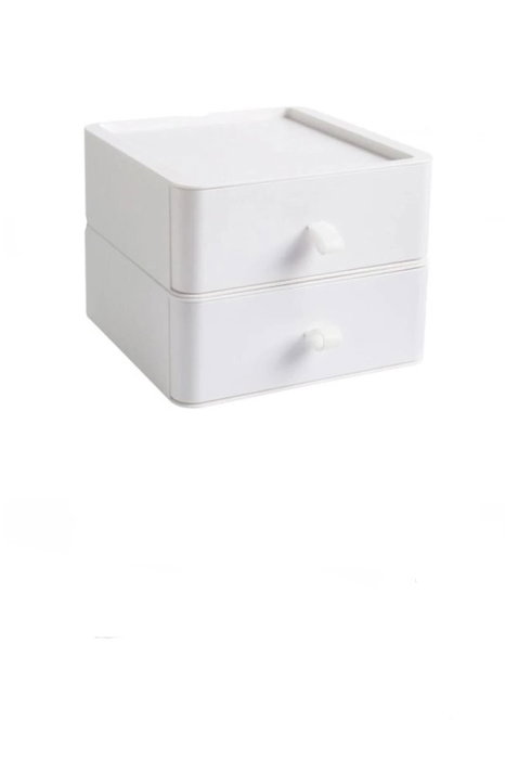 Hermia Organizador de Maquillaje Bayev - Blanco